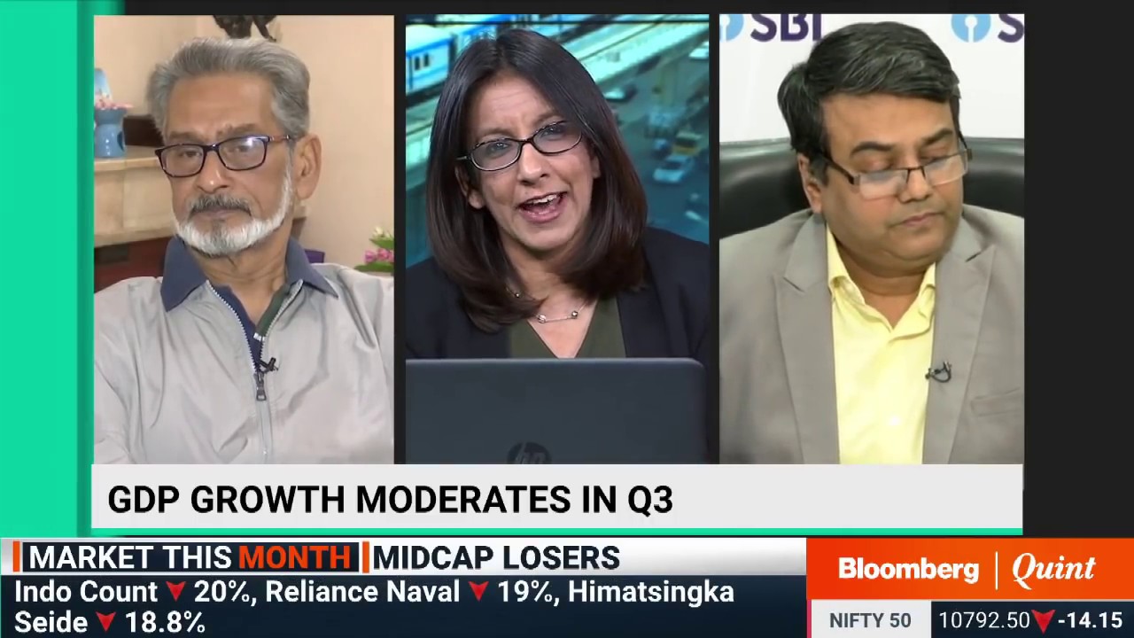 India&rsquo;s #GDP Growth Moderates To 6.6% In Q3