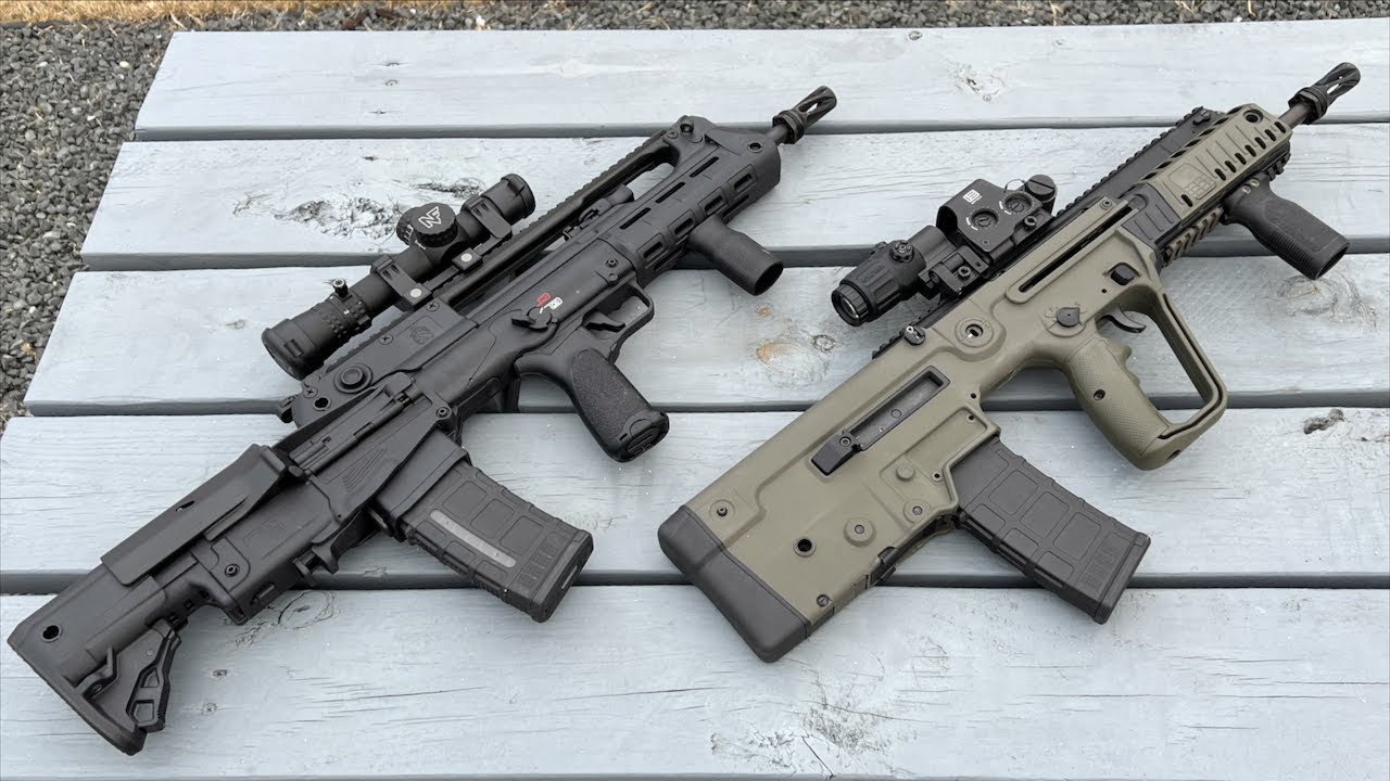 Springfield Hellion против IWI X95 Tavor