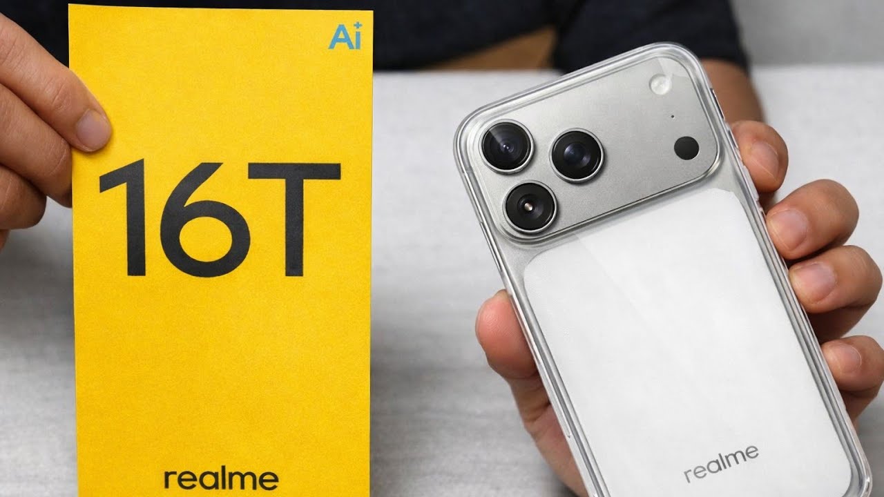 Realme 16T 5G Unboxing And Hands On First Look | Realme 16T 5g Launch date ,Price & Specs