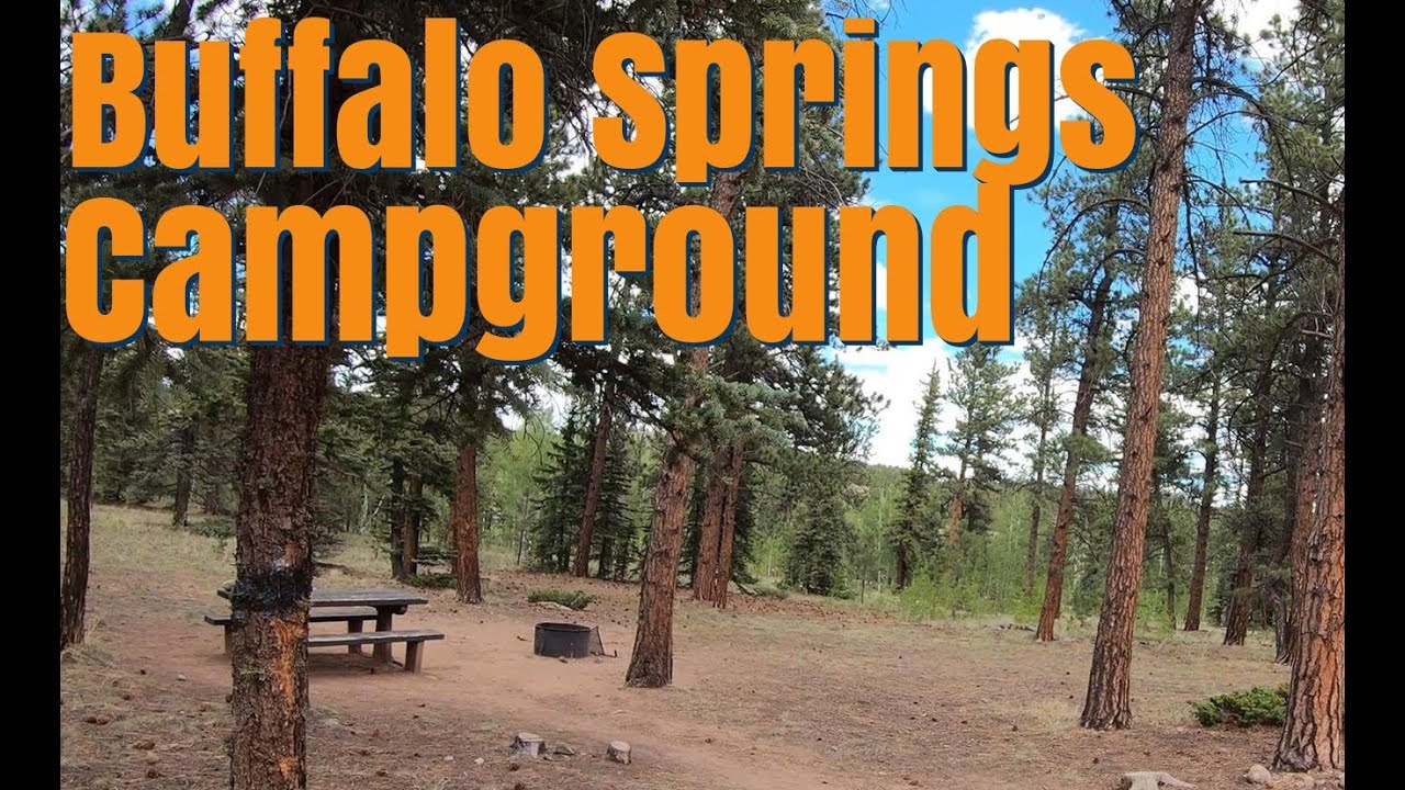Buffalo Springs Campground - South Park Colorado
