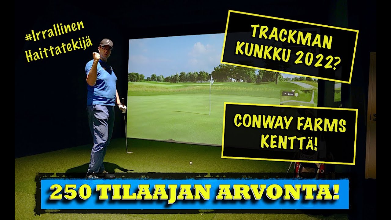 250 TILAAJAN ARVONTA!  - 18 REIKÄÄ @CONWAY FARMS - Zippi Golf - Irrallinen Haittatekijä