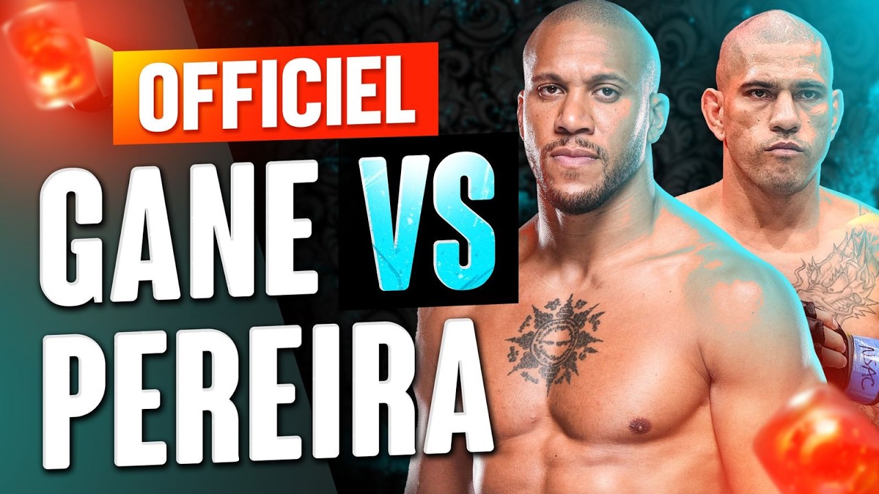 Ciryl Gane vs Alex Pereira : officiel à la Maison Blanche !!