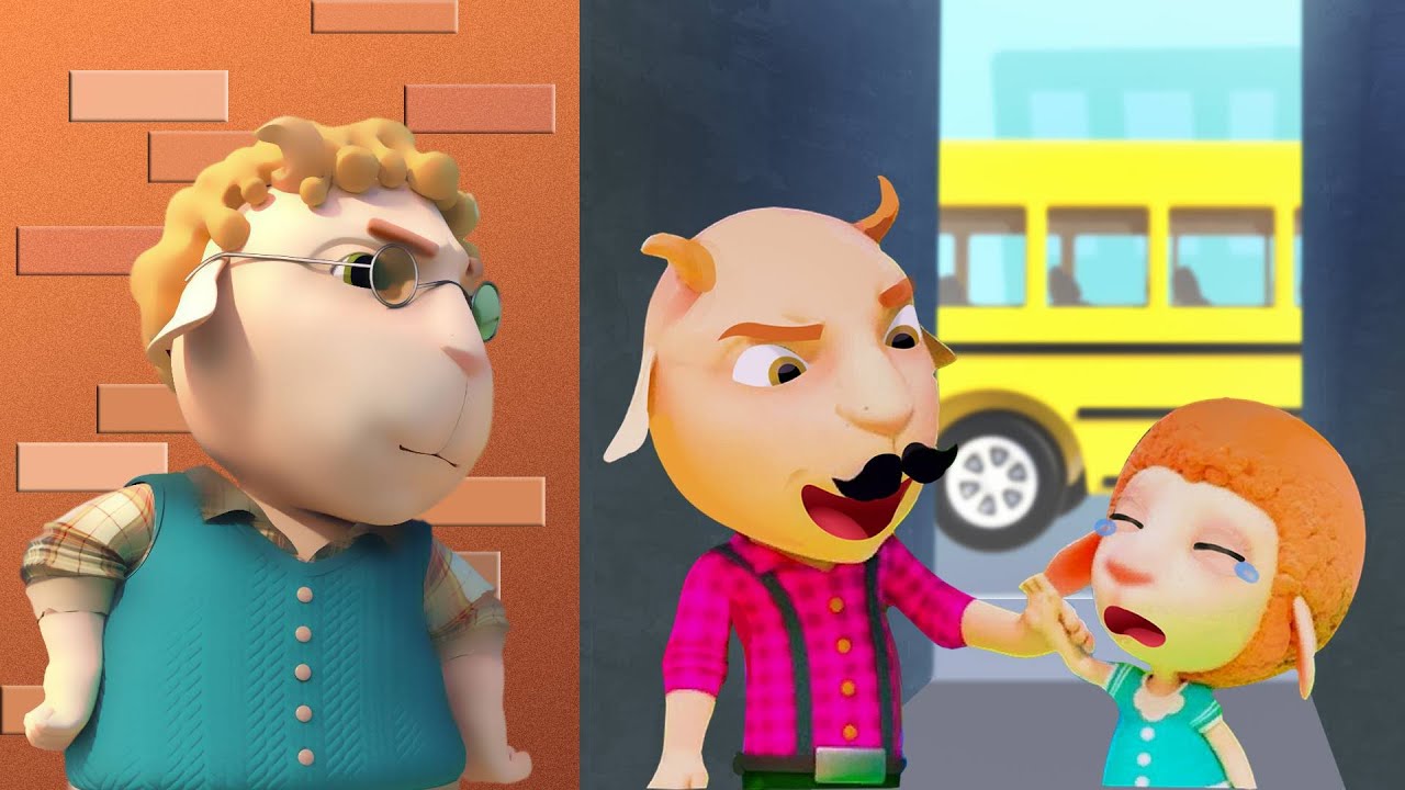 Beware Of Strangers! Dad Will Help! | Cartoon for Kids | Dolly and Friends
