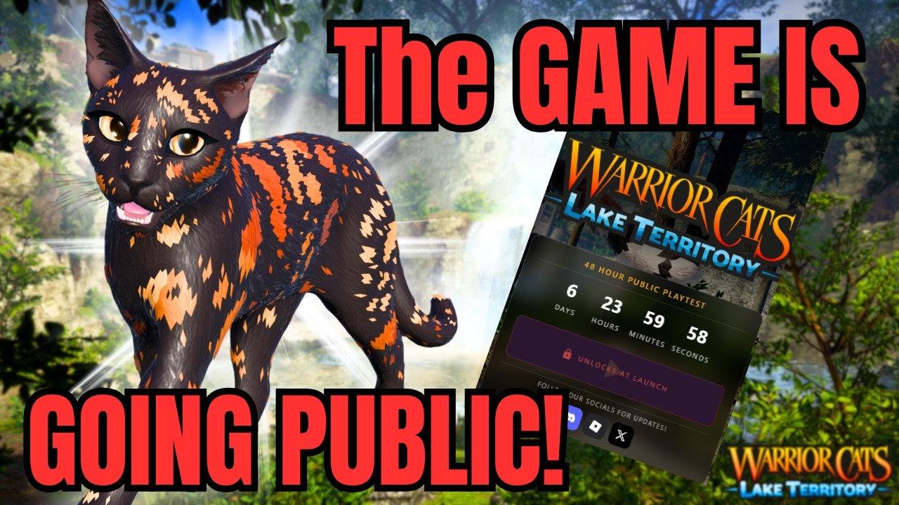 Warrior Cats: The Lake Territory. ITS FINALLY COMING OUT!