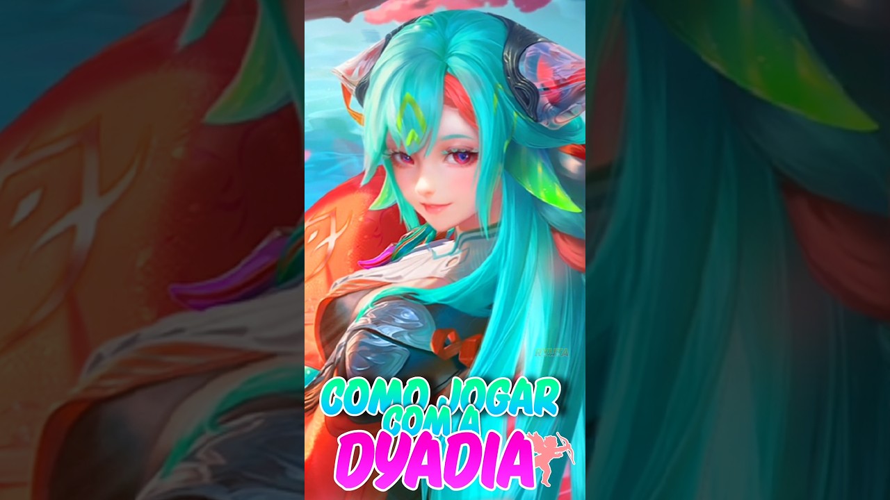COMO JOGAR DE DYADIA 💕 #honorofkingsbrasil #honorofkings #hok #mlbb