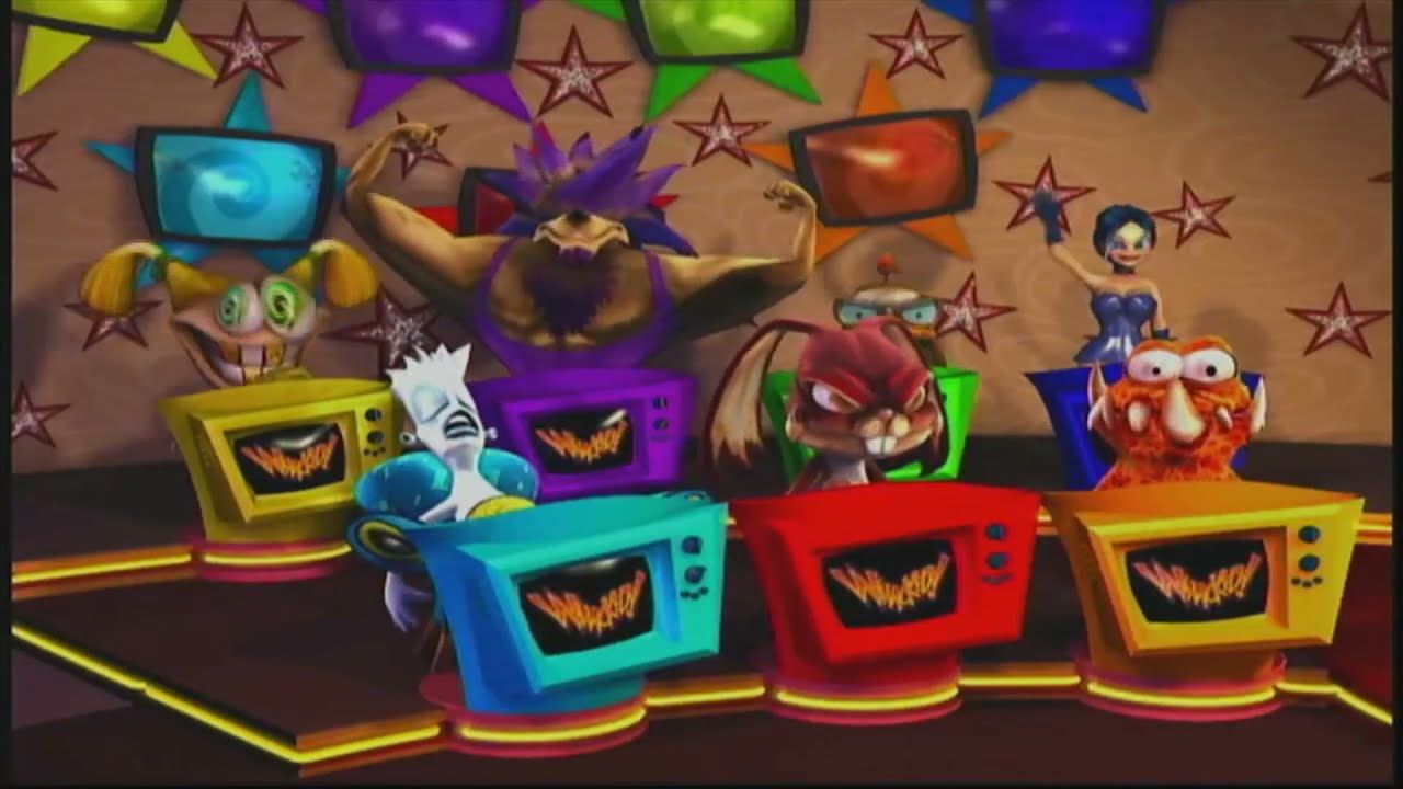 Original Xbox: Whacked! | Game Explanation + 1st Stage