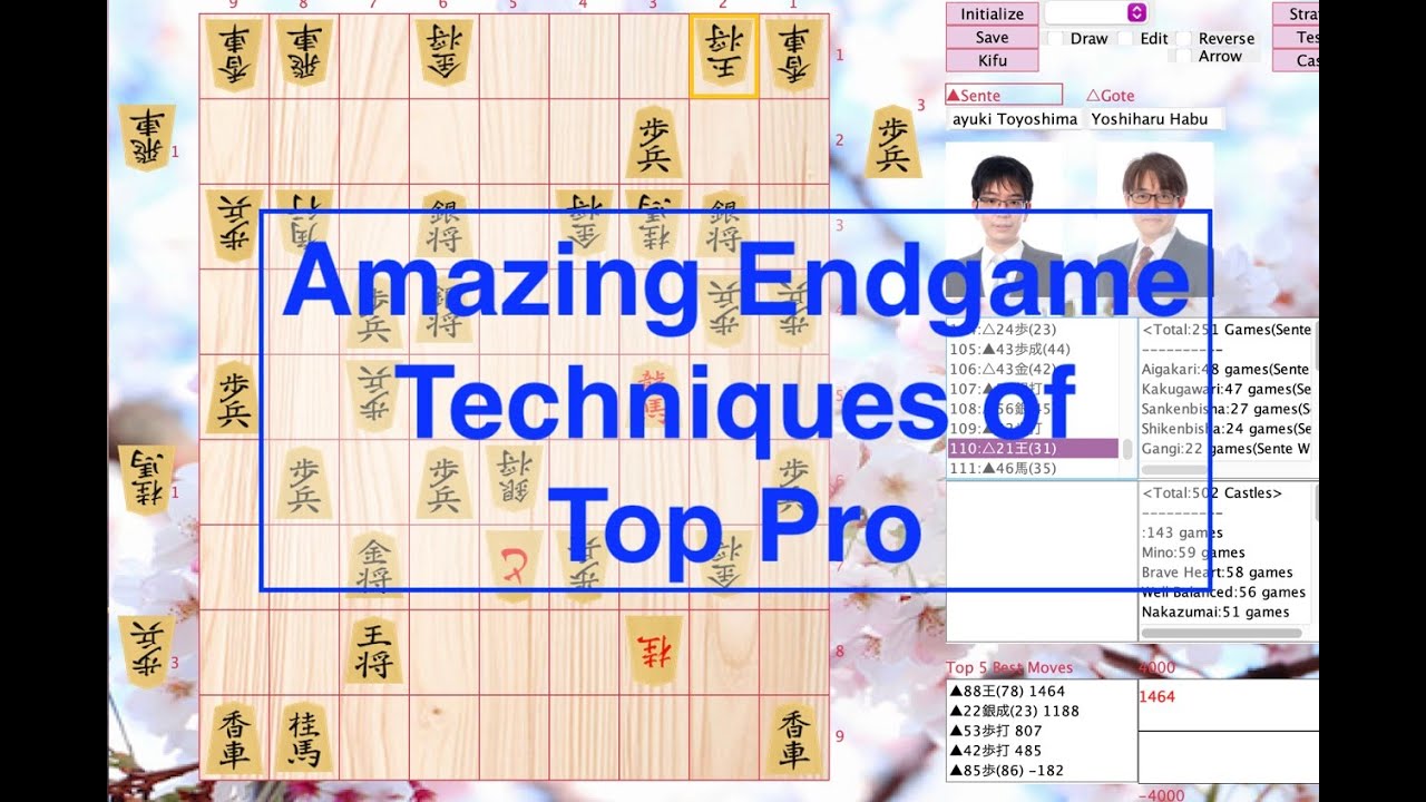 Amazing Endgame Techniques of Top Pro