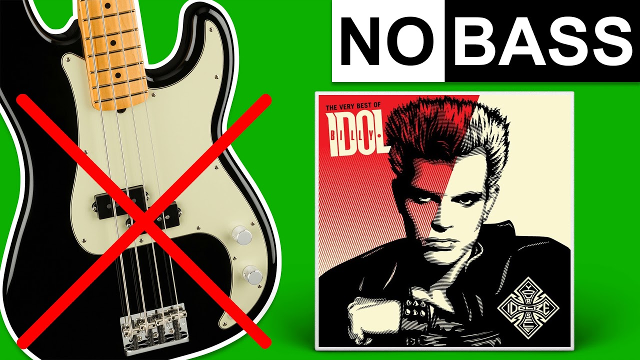 Rebel Yell (Remastered) - Billy Idol | No Bass (Play Along)