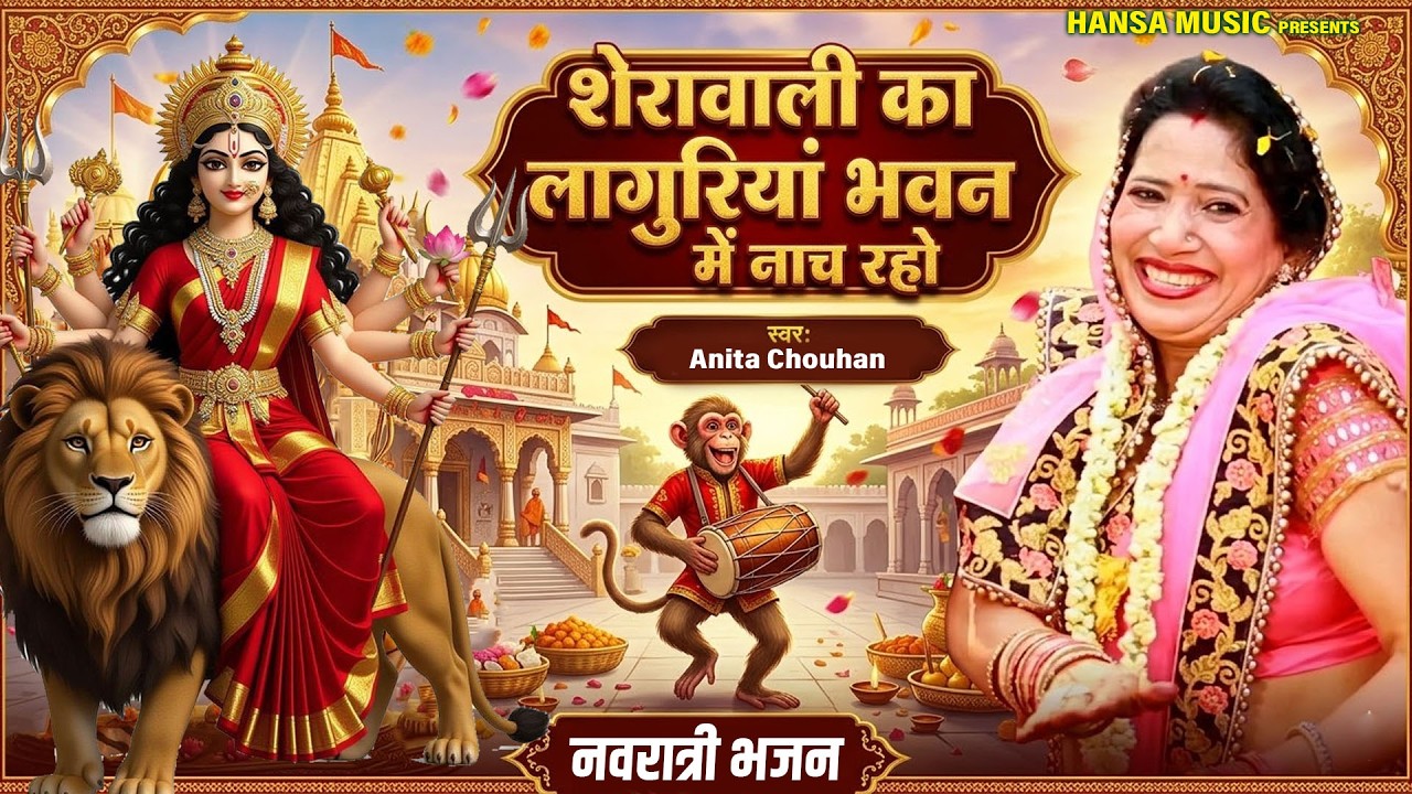 नवरात्री स्पेशल भजन | शेरावाली का लागुरियां भवन में नाच रहो | Anita Chauhan Mata Bhajan 2026