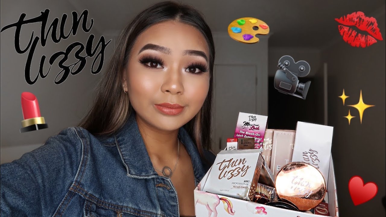 Full Face Using Thin Lizzy Makeup | Makeup Tutorial, First Impressions | Krystina Sdoeung