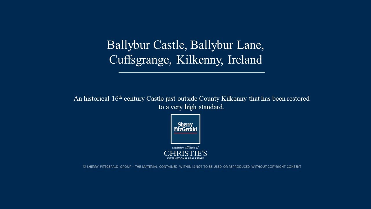 Ballybur Castle, Cuffesgrange, Co. Kilkenny
