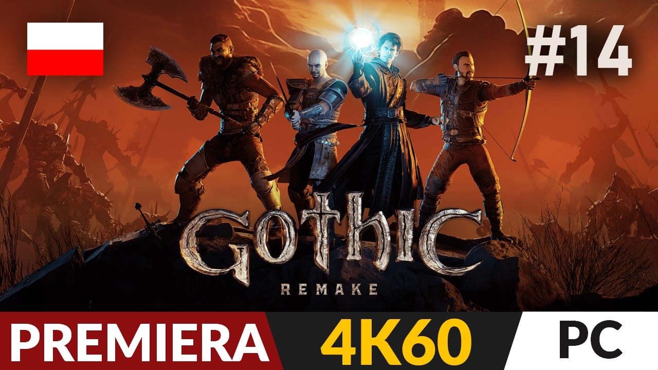 Gothic Remake PL #14 💎 Akrobatyka | Gameplay po polsku 4K | 2026