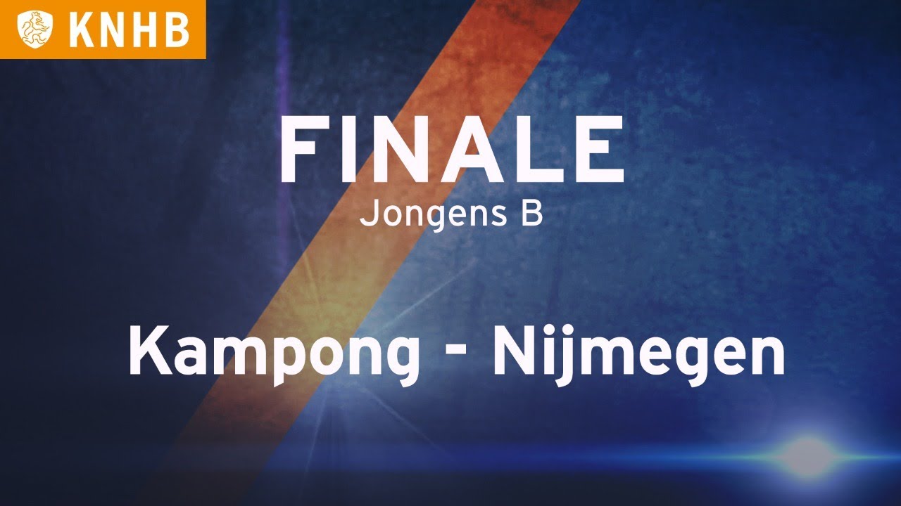 NK Zaal Finale Jongens B I Kampong - Nijmegen