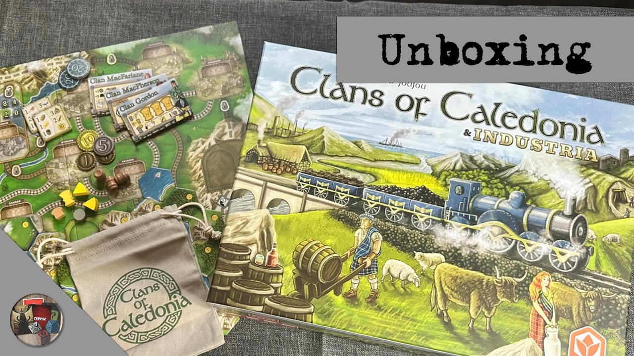 Unboxing: Clans of Caledonia & Industria
