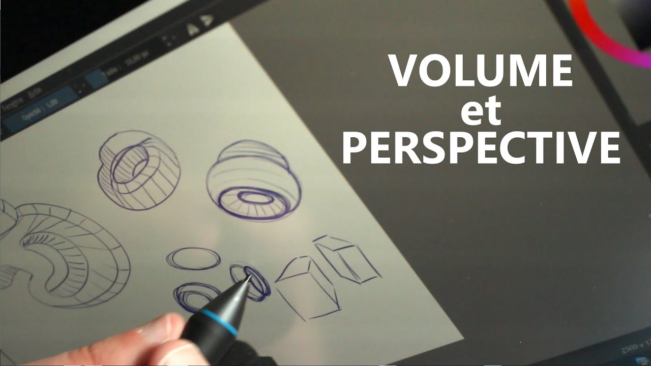 Apprendre à dessiner : UN EXERCICE POUR DESSINER LE VOLUME