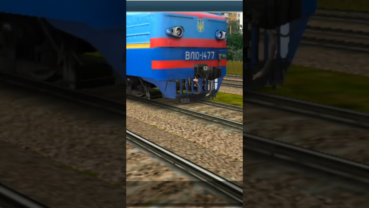 ВЛ-10 в TRSA Trainz simulator android #рекомендации #шортс #ircm #shorts