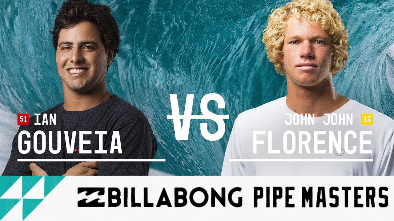 Ian Gouveia vs. John John Florence - Semifinals, Heat 1 - Billabong Pipe Masters 2017