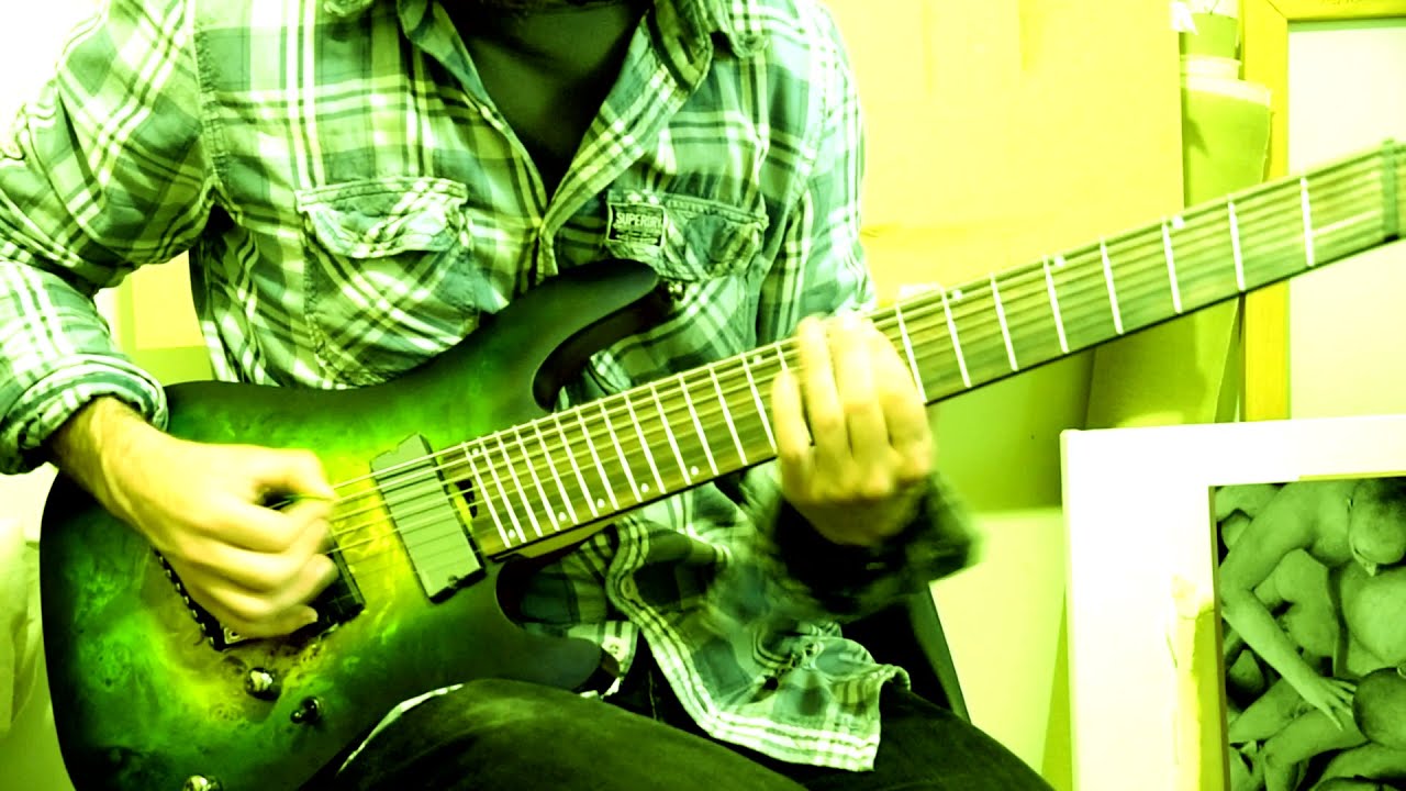 Elephant. Sludge music on an 8 string guitar