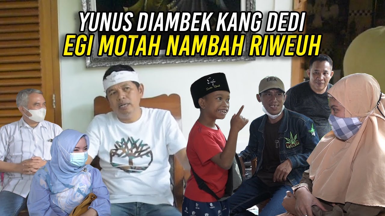 KANG DEDI TEGUR YUNUS SAAT DATANG KE LEMBUR PAKUAN DIANTAR CAMAT DAN KADES | EGI BIKIN HEBOH