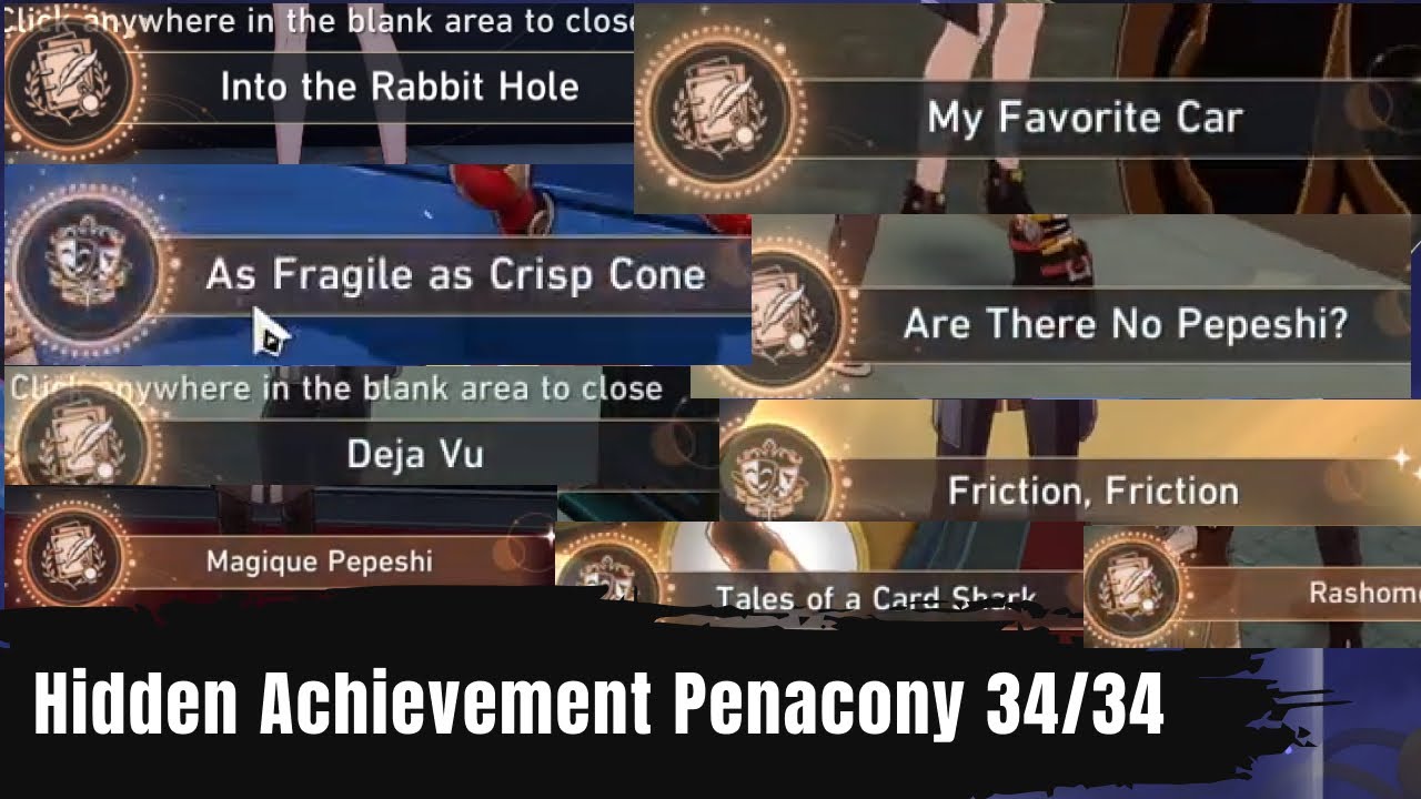 Honkai Star Rail 2.0 Hidden Achievement Penacony 34/34