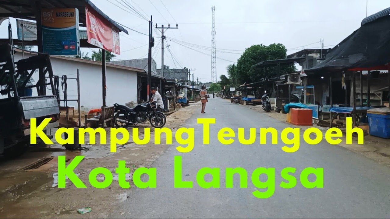 Suasana Kampung Di Aceh, Kampung Teungoh Kota Langsa #kotalangsa #trendingvideo  