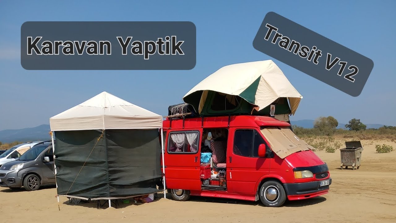 Ford transit v12 karavan yaptik