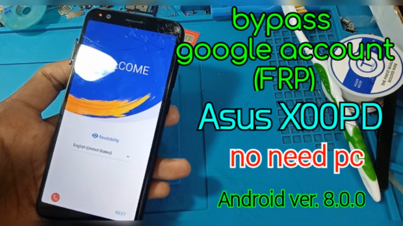 Asus Zenfone 5 (X00PD) bypass FRP no need pc  #bypassfrp