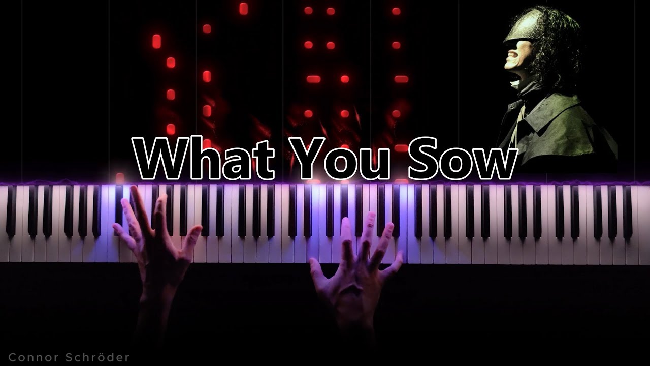 Sub Urban - What You Sow (Piano Cover)