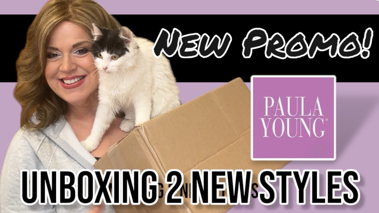 New Promo!  Unboxing 2 NEW Wigs from Paula Young! Kaia and Linnie 💛