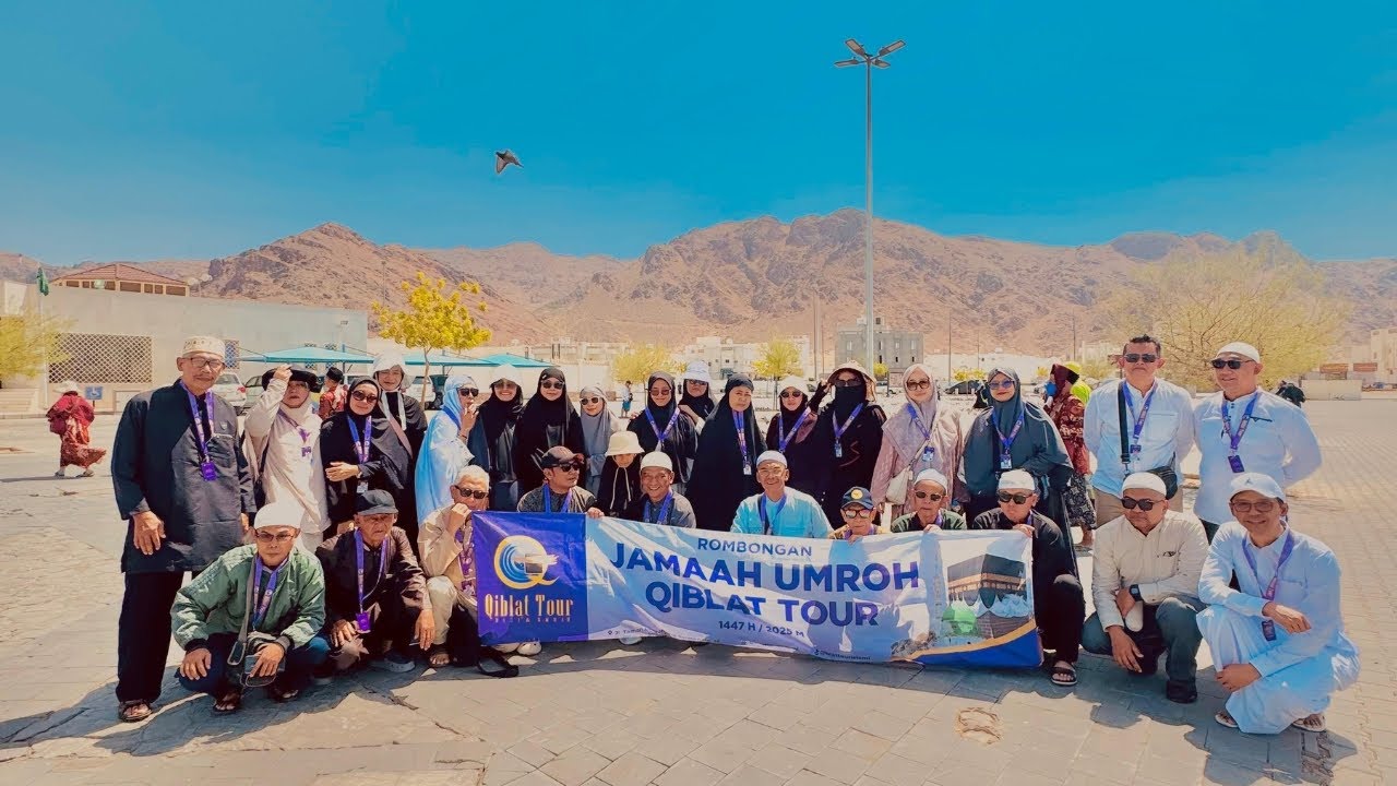 Jamaah Umroh Qiblat Tour – Keberangkatan 25 Juli 2025