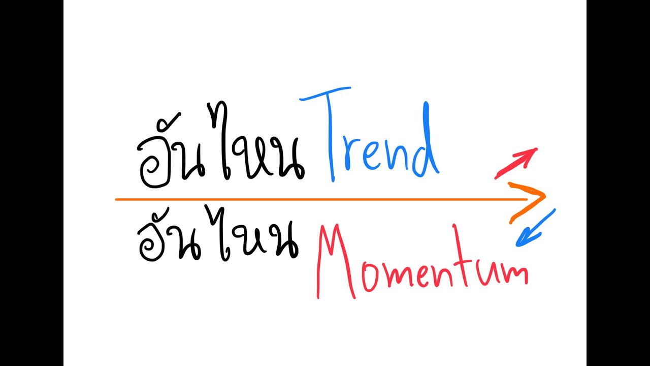 อันไหน Trend อันไหน Momentum งง ???