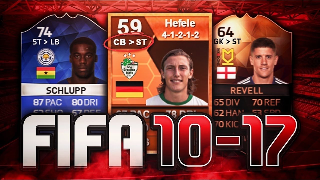 FIFA 10-17 MADDEST POSITION CHANGES! HOW THEY CHANGED IN FUT! #2