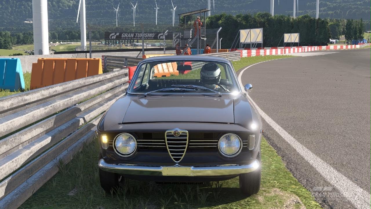 GT7 Circuito. Alfa Romeo Giulia Sprint GT Veloce 1967. Original 106CV. 