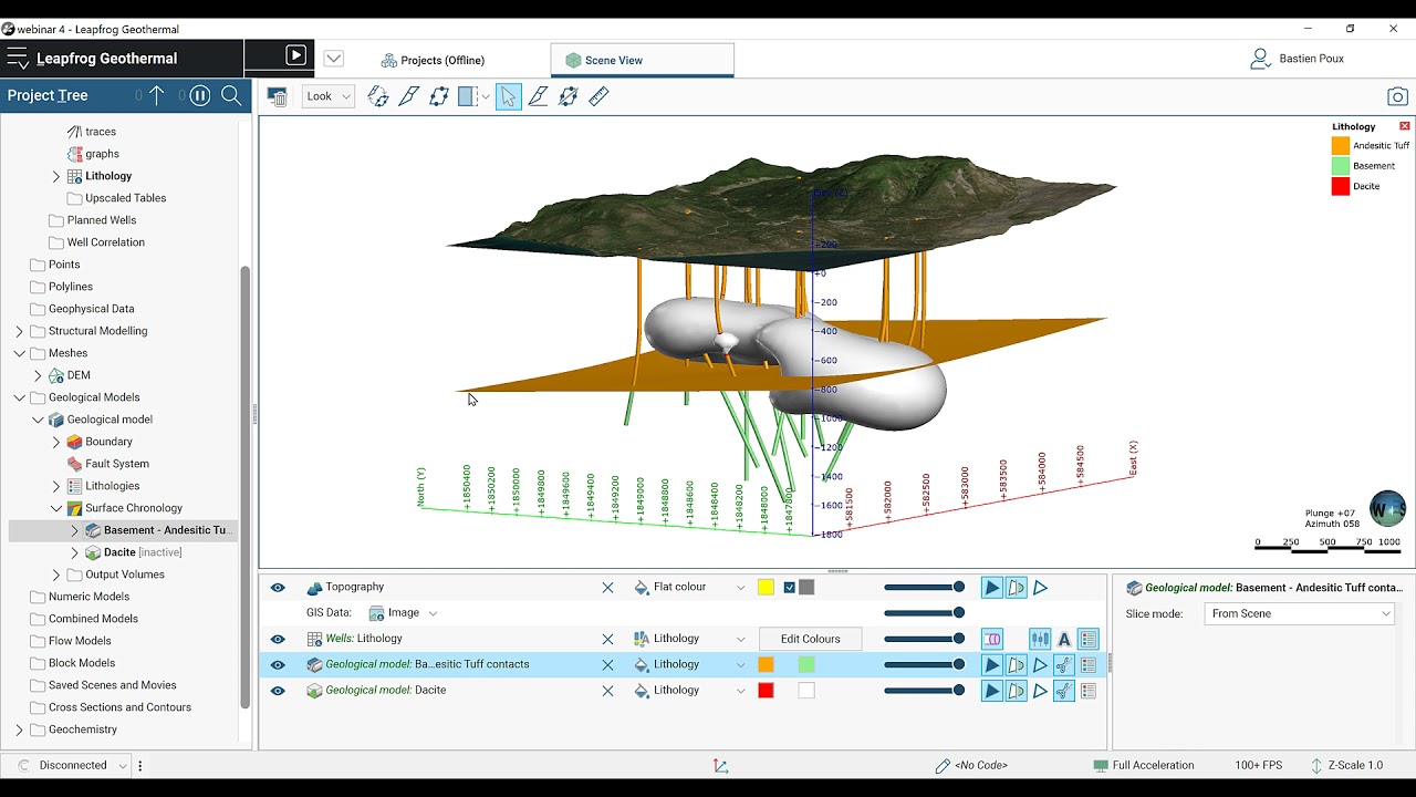 Leapfrog Geothermal Best Practice: Editing Intrusion Surfaces Built from Well Data