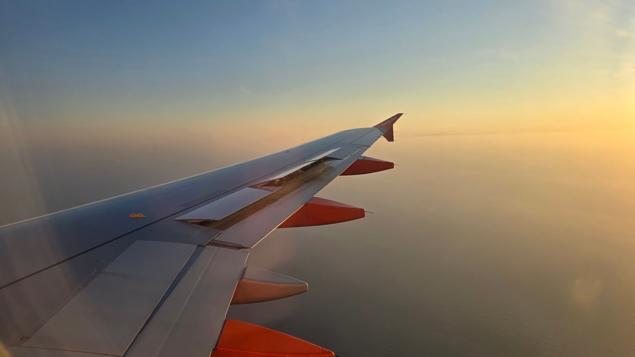Easyjet flight Bristol to Menorca Mahon