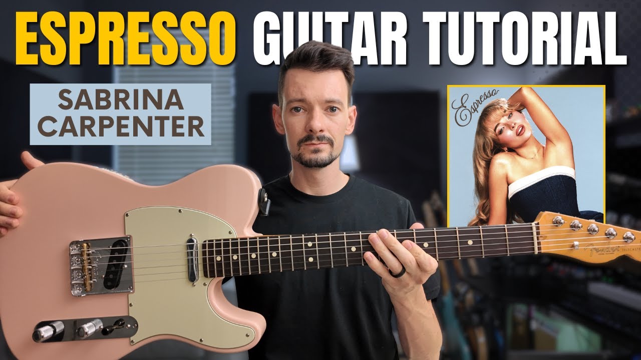 Guitar Tutorial | 'Espresso' by Sabrina Carpenter | How To PLAY AND Get The TONE