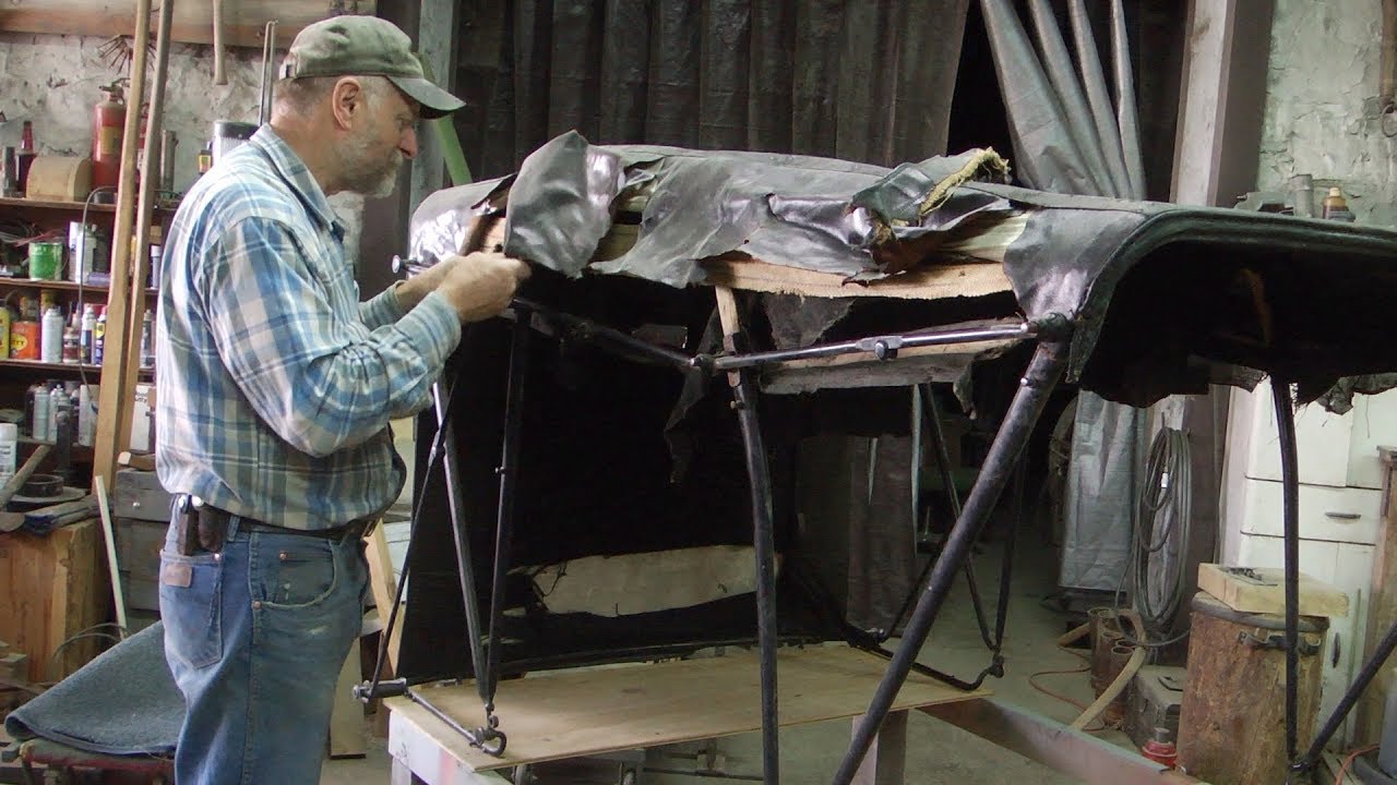 How to do Buggy Top Repairs on Surrey Tops | Engels Coach Shop