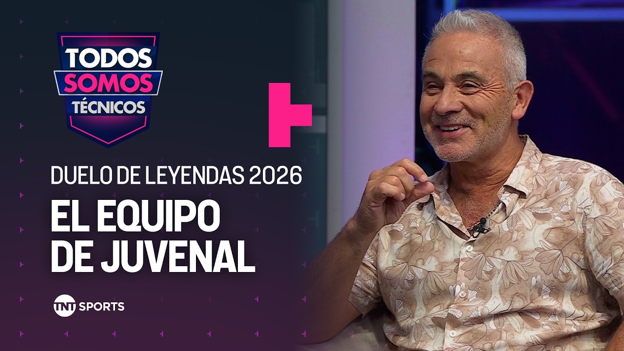 El equipo de Juvenal Olmos para el "Duelo de Leyendas 2026" - Todos Somos Técnicos