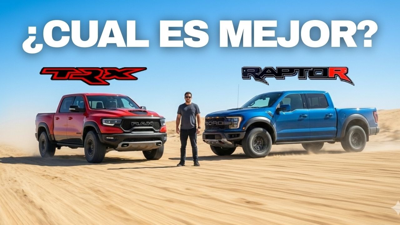 ¿ADIÓS Raptor R? El RAM TRX 2027 REGRESA más FUERTE que NUNCA