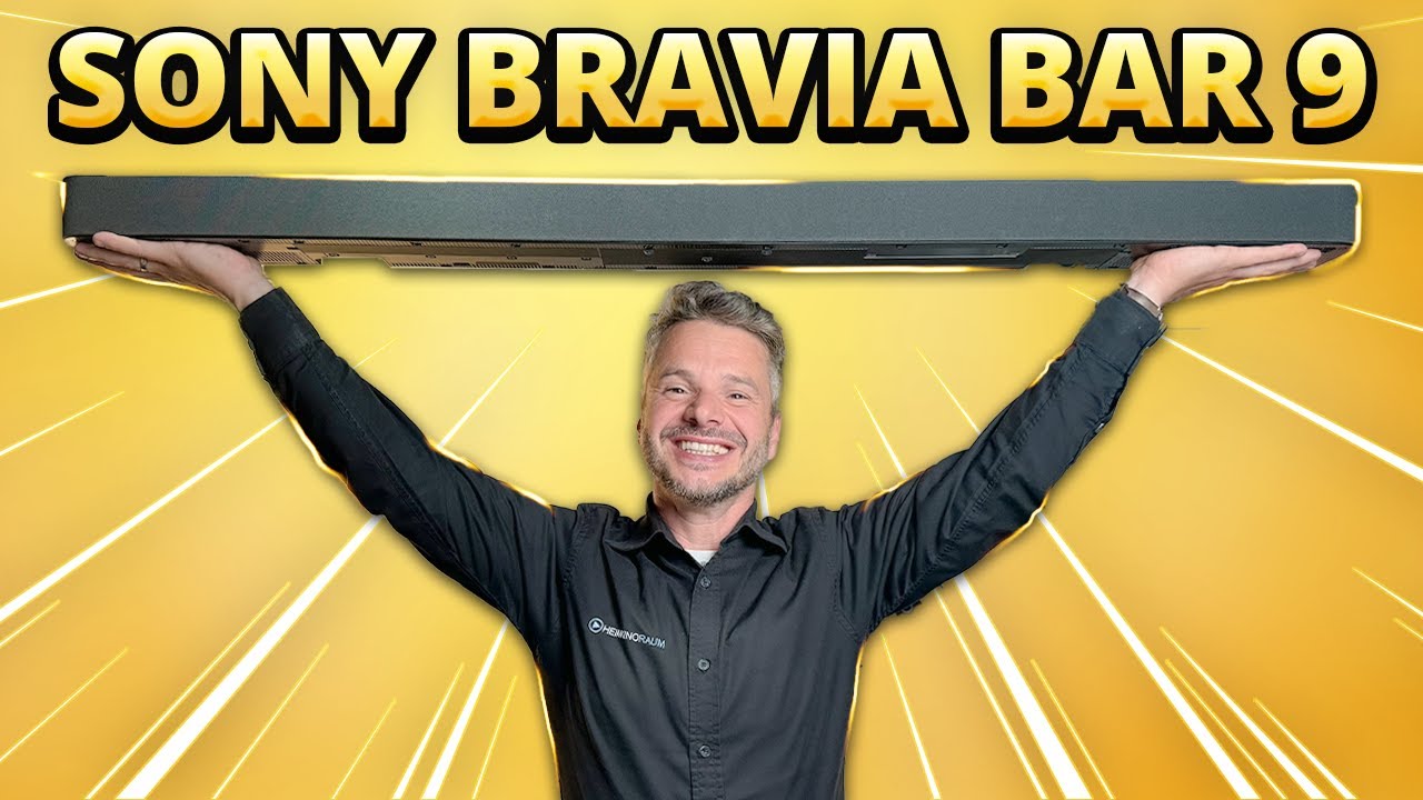 SONY's neue SUPER Soundbar! - BRAVIA Theatre BAR 9