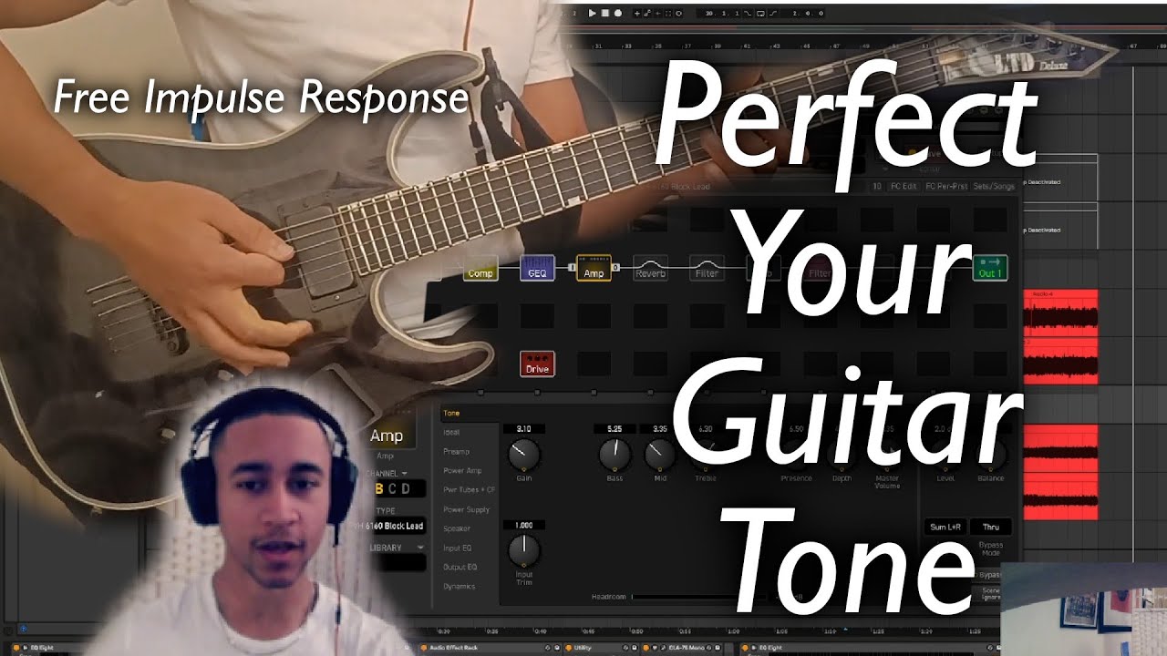 Metal/Djent Rhythm Tone Tutorial - Fractal FM3 (Free Impulse Response)