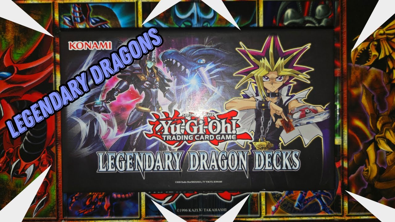 Yu-Gi-Oh Legendary Dragon Decks Unboxing