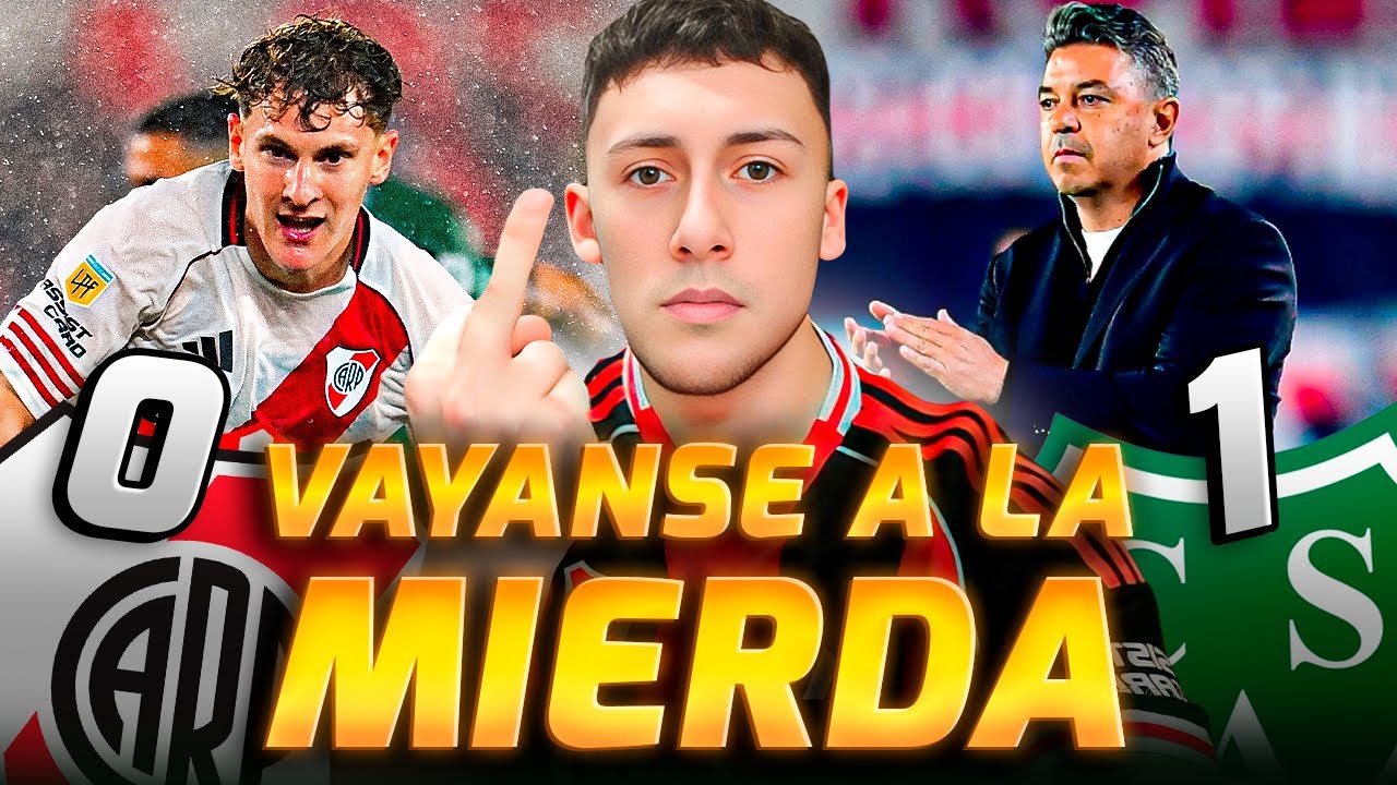 RIVER PERDIO CONTRA SARMIENTO DE LOCAL ¡¡VAYANSE TODOS!! | OPINION Y ANALISIS DEL PARTIDO