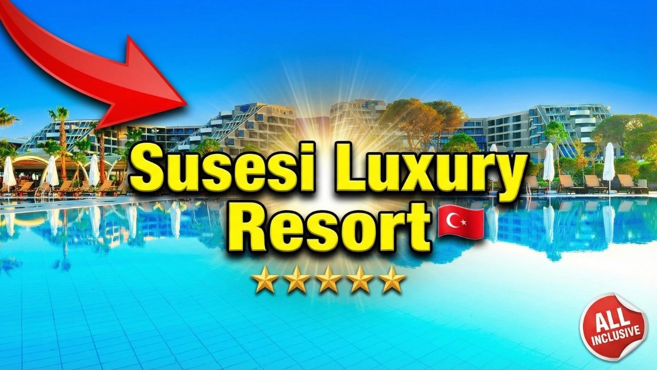 🇹🇷 Susesi Luxury Resort 5* – aquapark, prywatna plaża i SPA | Belek, Riwiera Turecka