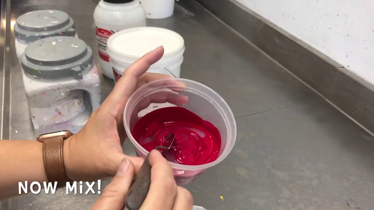 Mixing Inks for CMYK