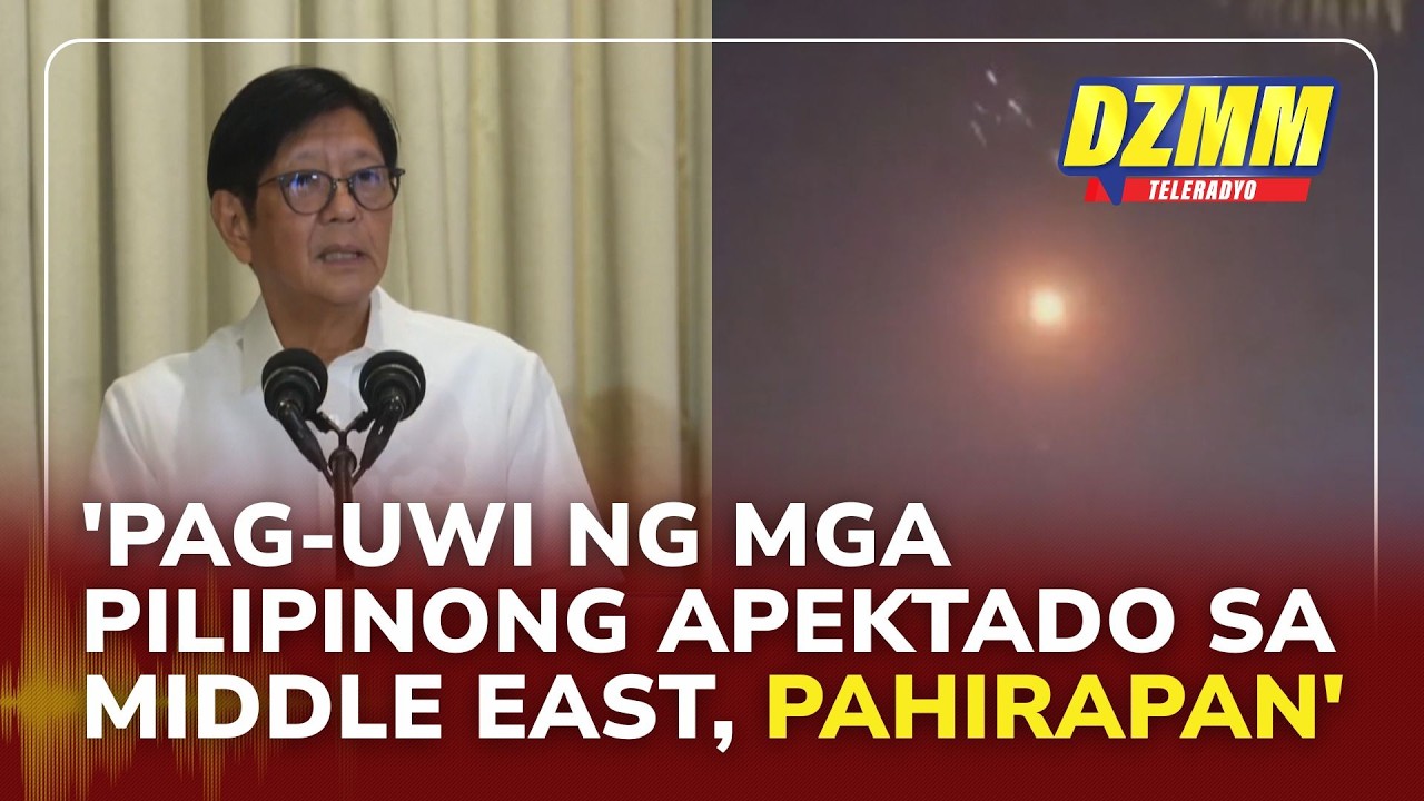 Marcos: Repatriation of Pinoys affected by Middle East conflict difficult | (03 March 2026)