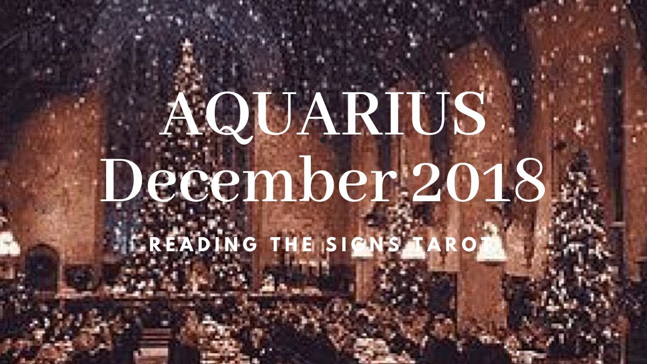 *A MAGNIFICENT OFFER DO NOT REJECT* AQUARIUS DECEMBER 2018