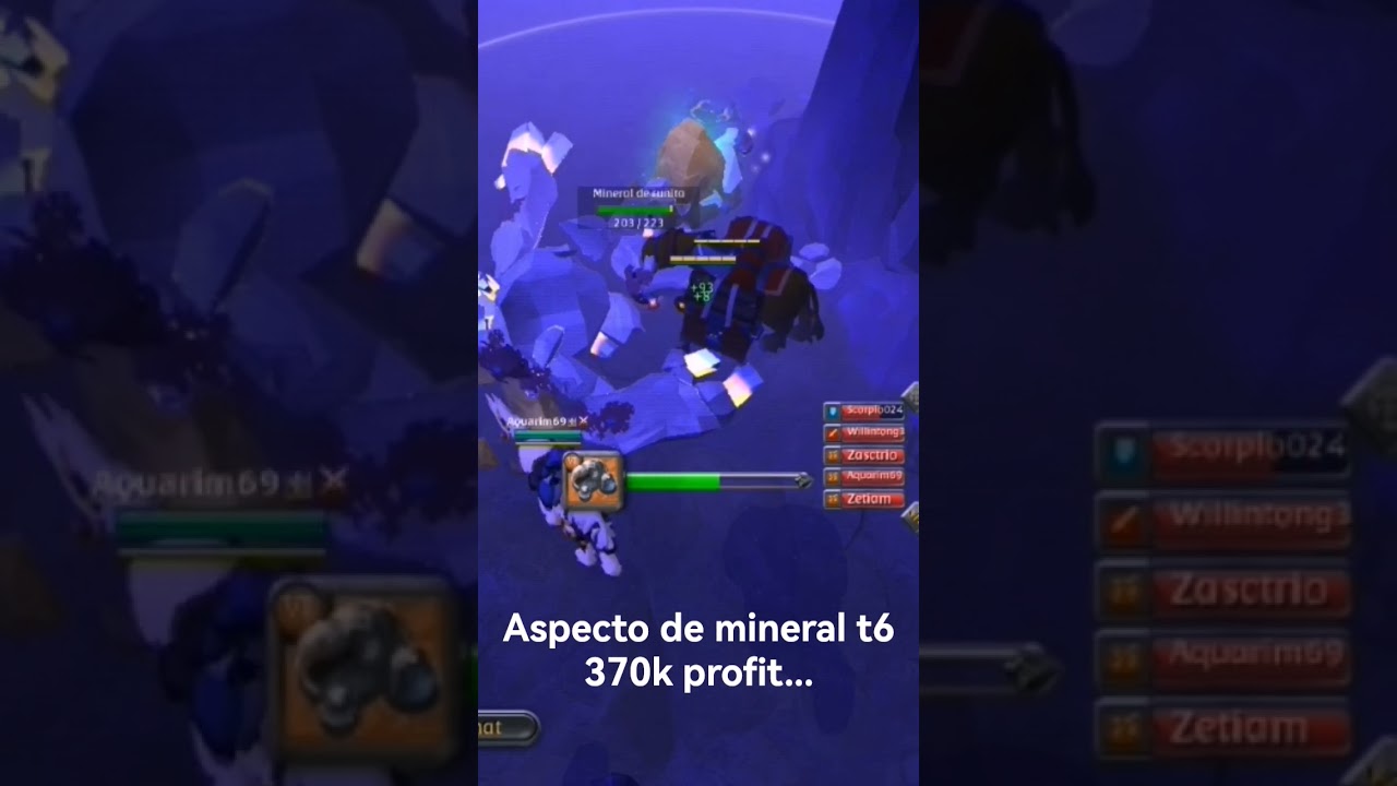 Gathereando #4 Aspecto de mineral. #albiononline #albion #albiongathering