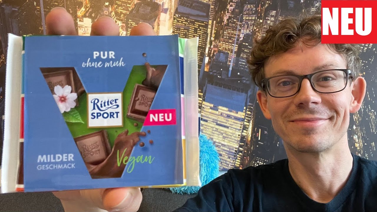 Ritter Sport vegan - Pur ohne Muh! Neue milde Sorte im Test!