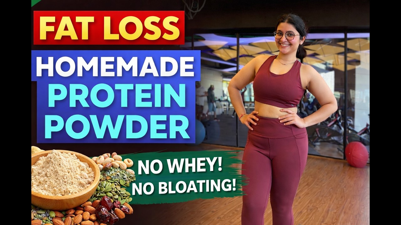 How to Make Protein Powder at Home for Fat Loss | Clean, Natural & Safe